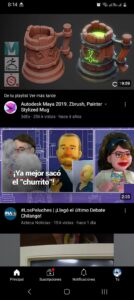 Interfaz de YouTube Revanced